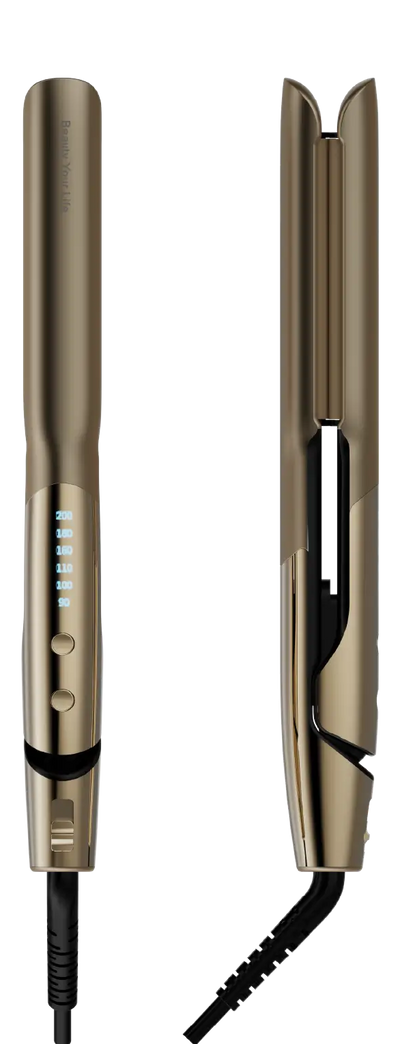 Crown wide straightener — Gold